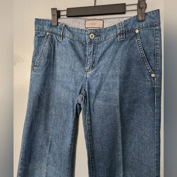 Y2K To The Max Straight Wide Leg Jean sz 27 - Picture 5 of 6
